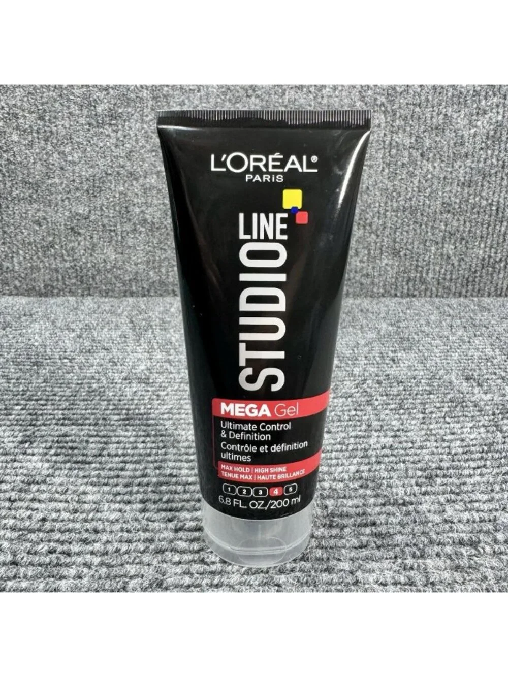 L'oreal, Studio Line Mega Gel Max Hold High Shine Level 4, 6.8 Oz